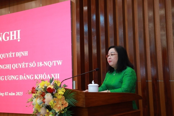 Hình ảnh cho bài viết Công bố các quyết định về tổ chức, cán bộ theo Nghị quyết 18-NQ/TW